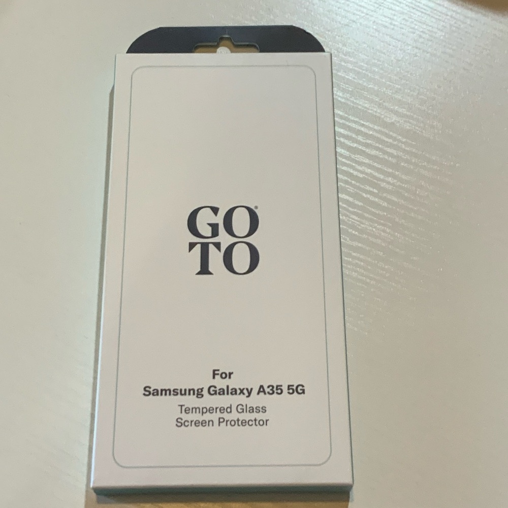 Go-To Screen Protector for Samsung Galaxy A35 5G - Black and White